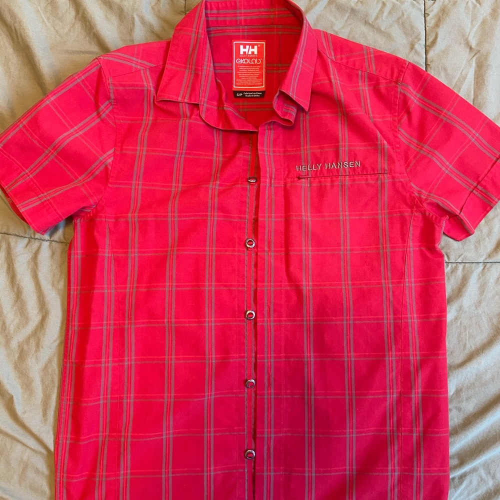 Jelly Hansen Ekolab short sleeve button up
